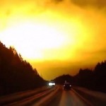Enorme explosión en los cielos de Siberia