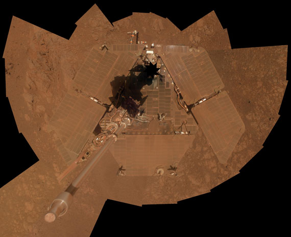 paneles oportuniti en 2014 foto original NASA
